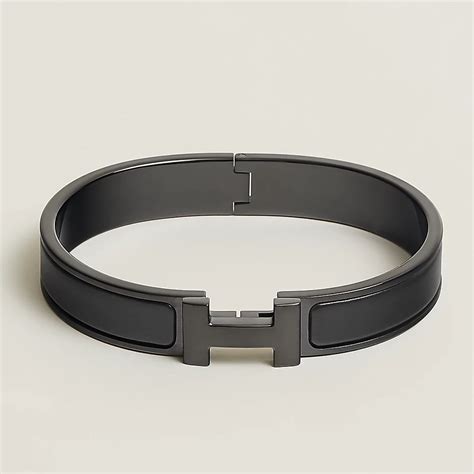 hermes clic h bracelet black|Hermes clic h bracelet review.